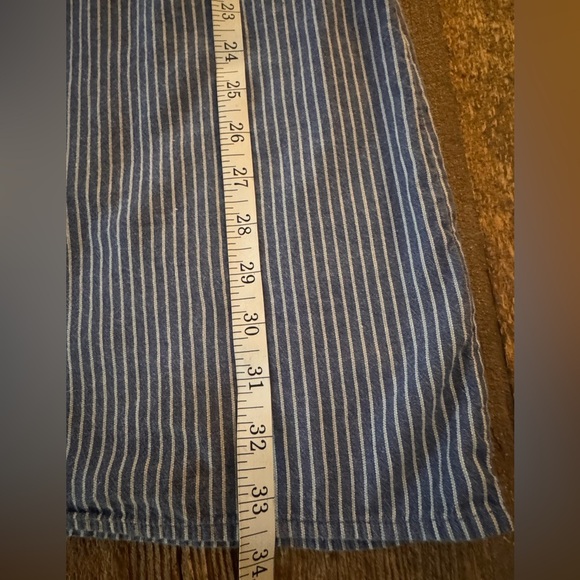 J. Crew Striped Bell-Sleeve Cotton Dress - Picture 8 of 10